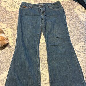 Eddie Bauer boot cut jeans, size 10